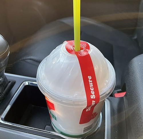 Miniatura 3 de Sellos a prueba de manipulaciones para la seguridad alimentaria, calcomanías para bebidas para llevar con calcomanías seguras y fáciles de despegar,