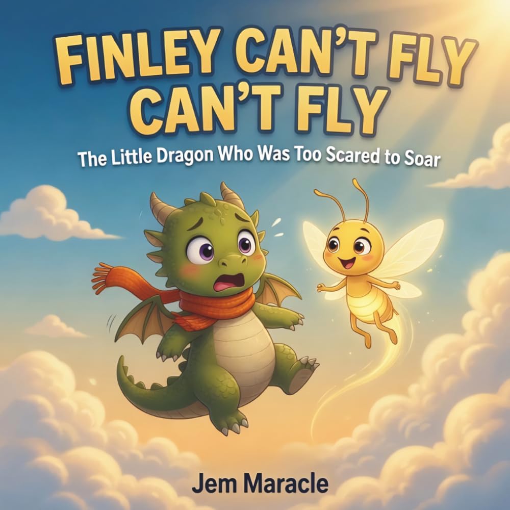 Finley Can't Fly: The Little Dragon Who Was Too Scared to Soar: 2 (The Brave Little Dragon Series)