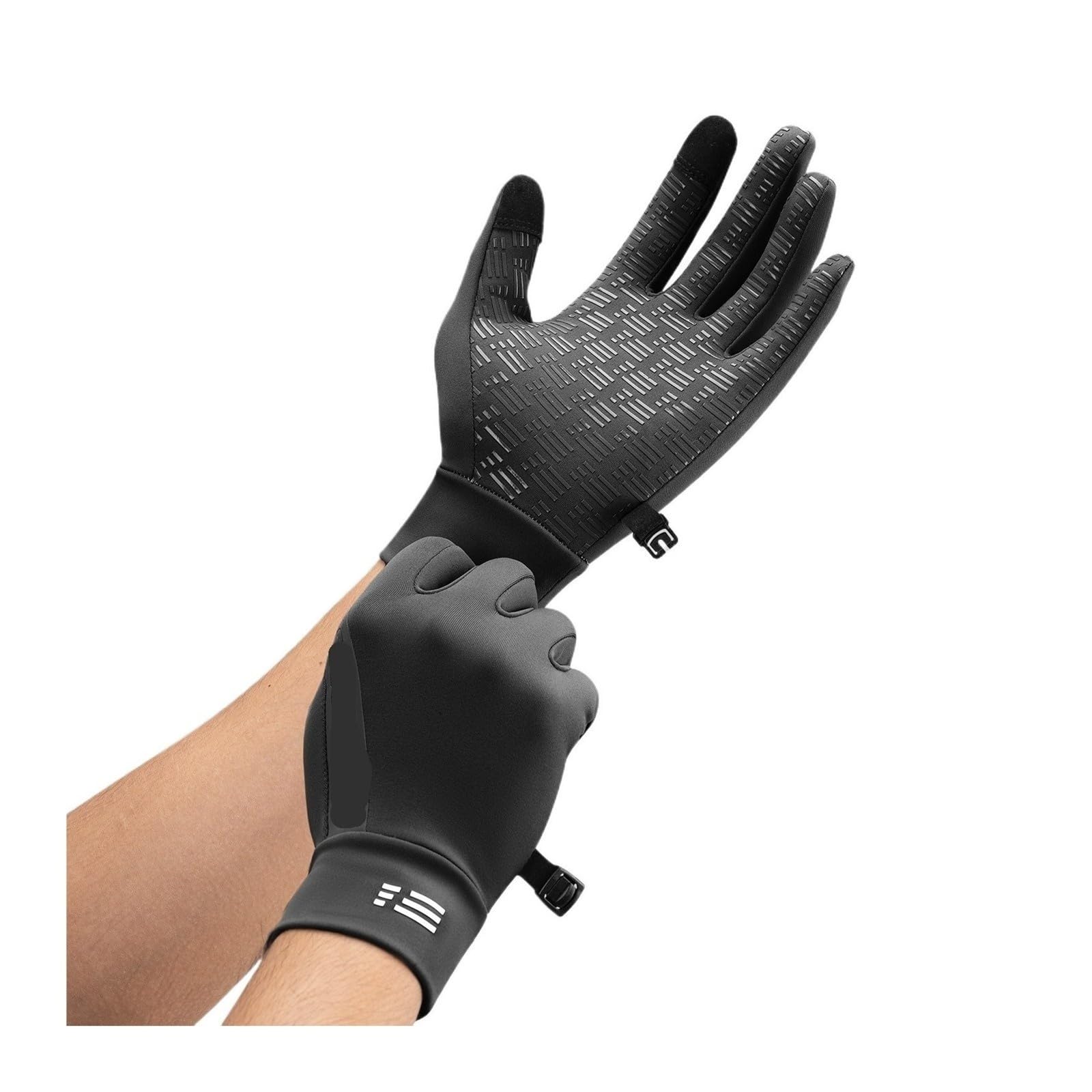 Guanti da ciclismo Inverno Autunno Grafene Touch Screen caldo antivento