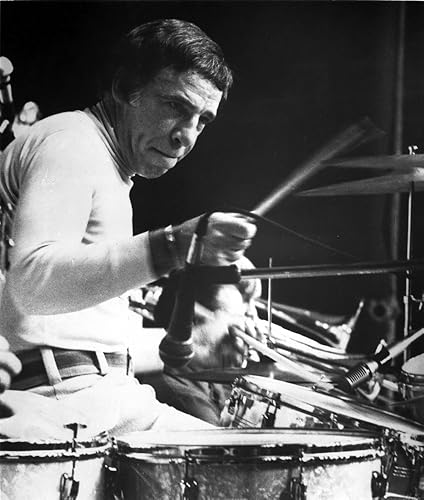 Buddy Rich tocando la batería Foto Print (8 x 10)