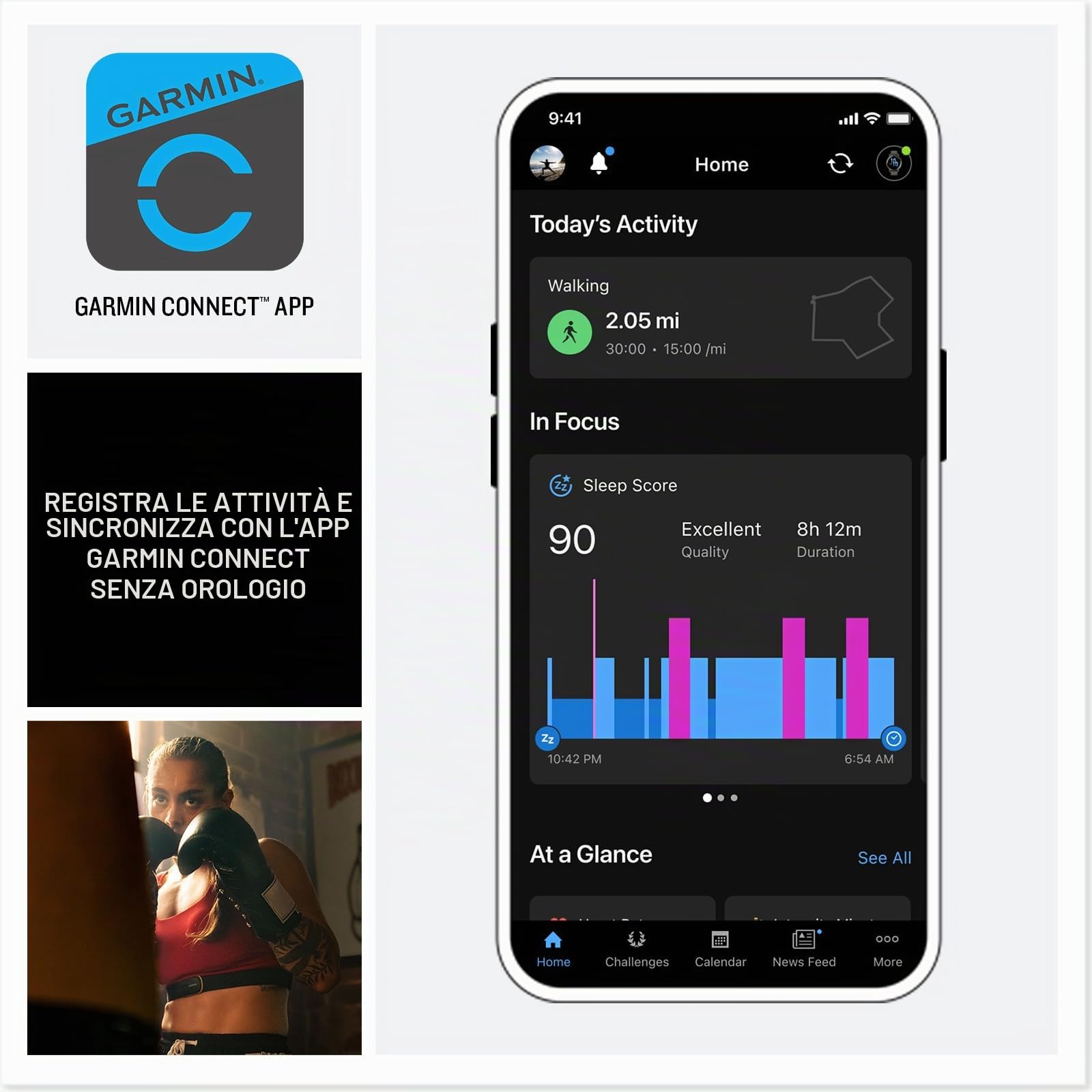 Garmin HRM 600 fascia toracica cardiofrequenzimetro, M-XL Bundle | Per allenamento e monitoraggio della frequenza cardiaca. Include adattatore da USB 3.0 a USB-C e altro ancora