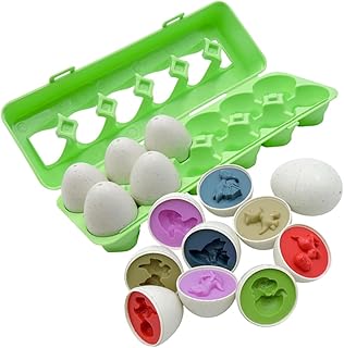 Toyvian 5 Conjuntos De Ovos De Combinando Quebra-Cabeça De De Páscoa Pré-Preenchido Saco De Guloseimas Decoração De Festa Na Selva Terno Infantil