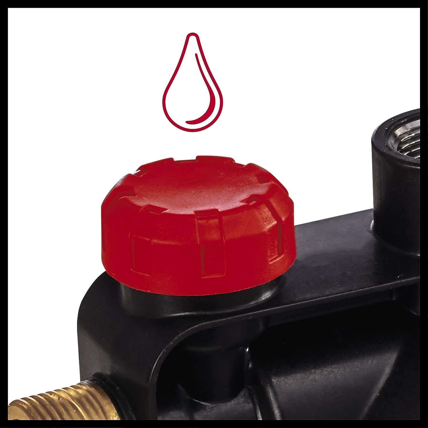 Einhell Gartenpumpe GC-GP 1250 N/1 (1.200 W, max. 5000 L/h, max. Förderhöhe 50 m, Wasserfüllanzeige, Wassereinfüllöffnung /-ablassschraube, Frostschutz, Thermoschutz)