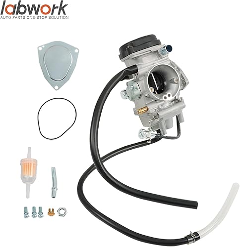 Miniatura 6 de labwork Repuesto de carburador para Yamaha Bruin 350 2004-2006 Big Bear 400 2000-2006 Grizzly 350 450 2007-2012 Kodiak 400 2000-2006 Wolverine 350