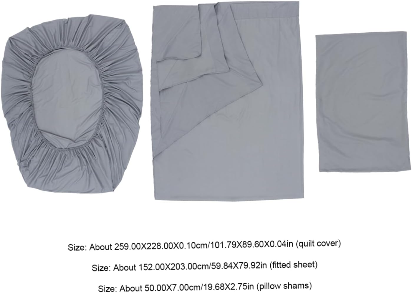Dulcicasa クイーンサイズ ベッドシーツ 4点セット 色選択可 &ndash; 洗濯可能 マイクロファイバー素材 深いポケット設計 枕カ