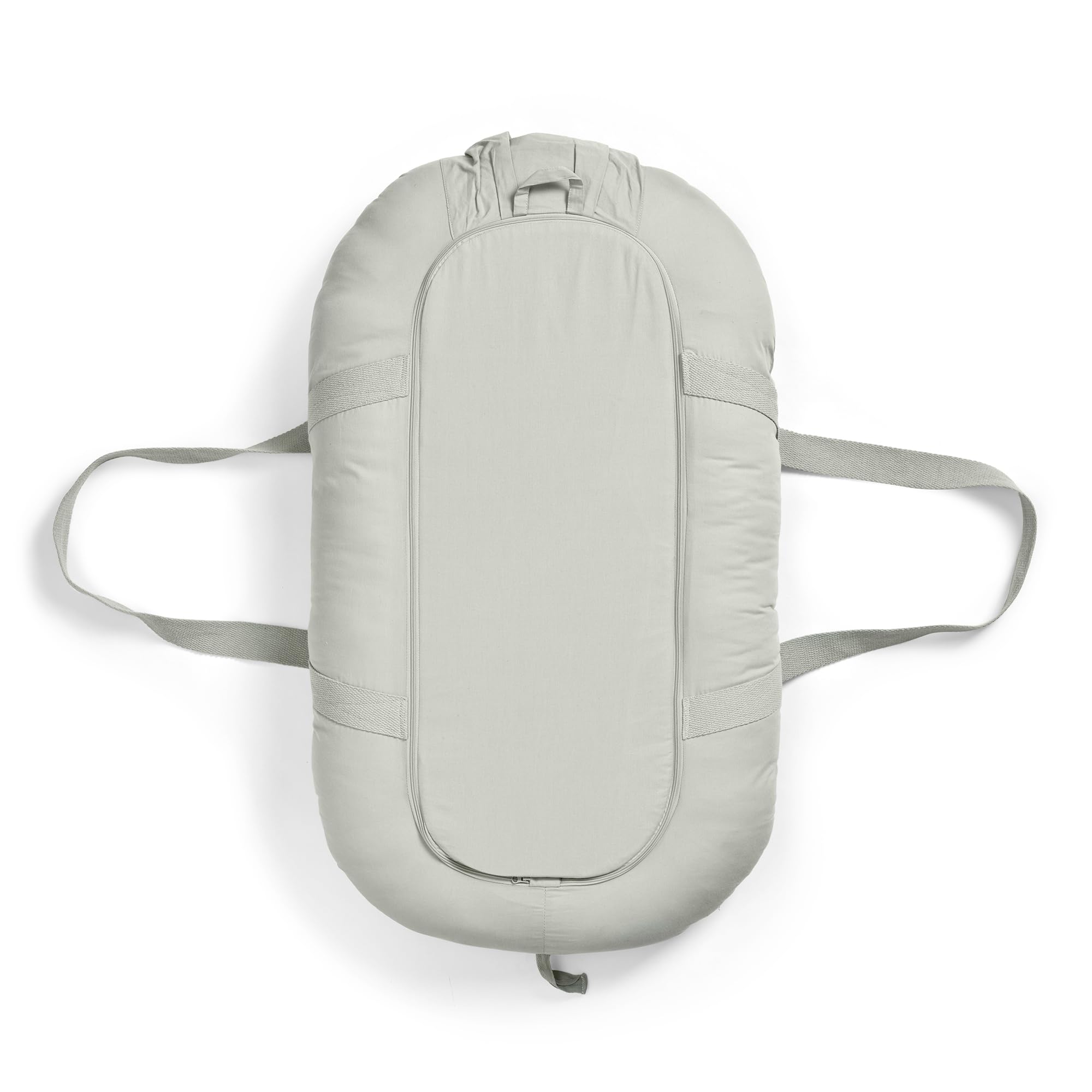 Elodie Details Babynest Kuschelnest Tragbare Babynestchen Neugeborene Kokon für Babys und Säuglinge, Waschbare Reisebett Baby Nestchen 100% Baumwoll 78x45 cm – Mineral Green