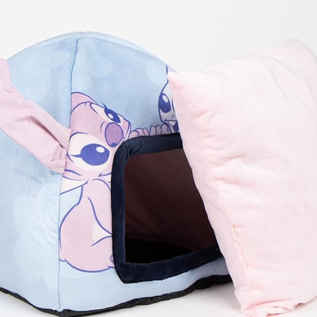 Foto 4 de 6 de CERDÁ LIFE'S LITTLE MOMENTS - Cama para Perros y Gatos Stitch - Refugio Cueva con Cojin Incluido