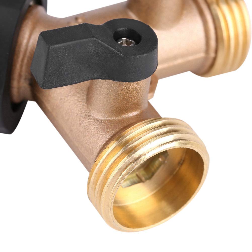 Conector de manguera, manguera independiente adaptador de espiga manguera de agua hecha de latón conector de forma