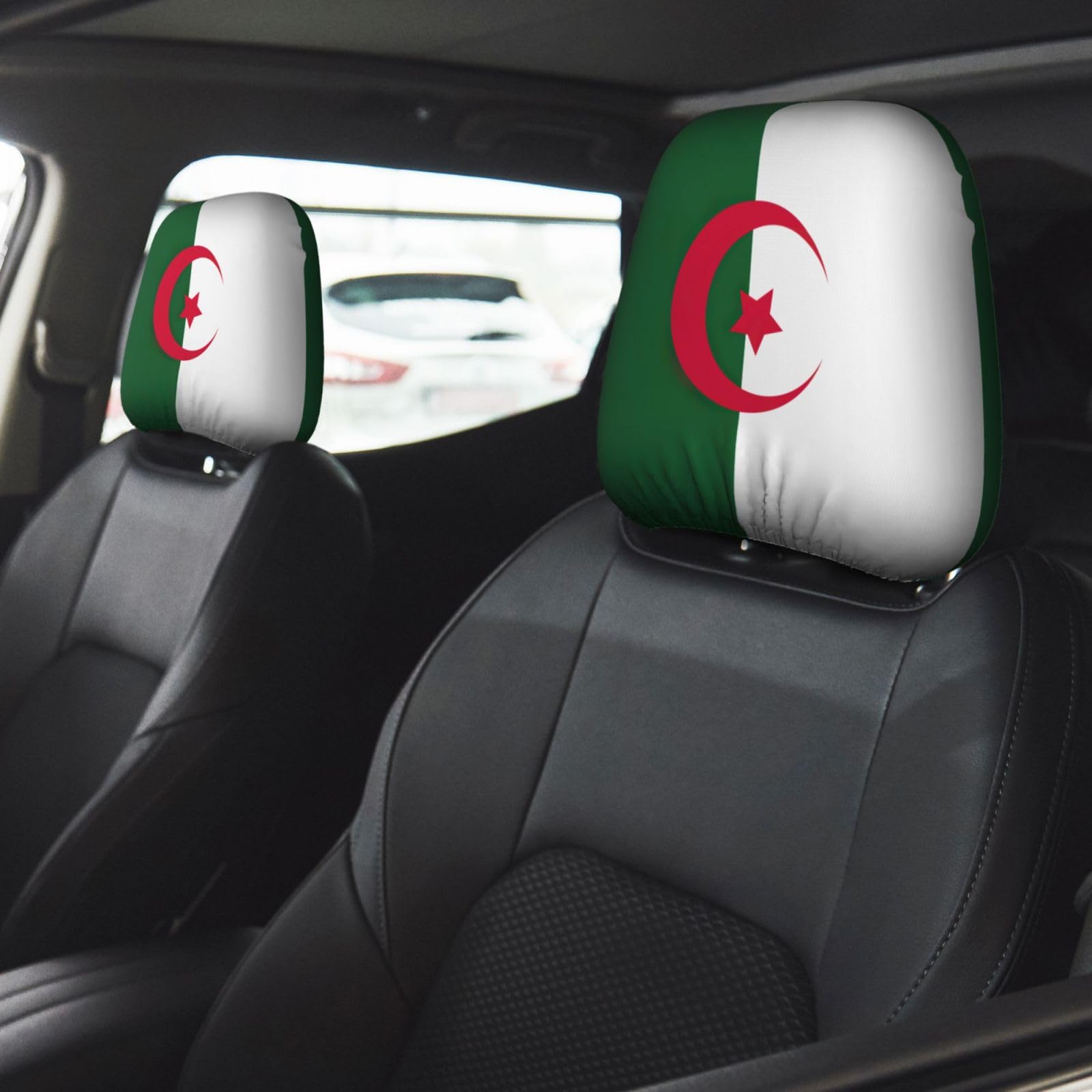 Lot De 2 Housses D'appui-tête De Voiture Douces Et