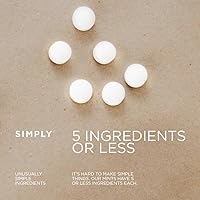 Vista 5 de SIMPLY MINTS Muestra de Menta Natural para el Aliento, Paquete de 6 (180 Piezas), Hecho con Aceites de Menta, Jengibre y Canela, Sin Aspartamo, Sin