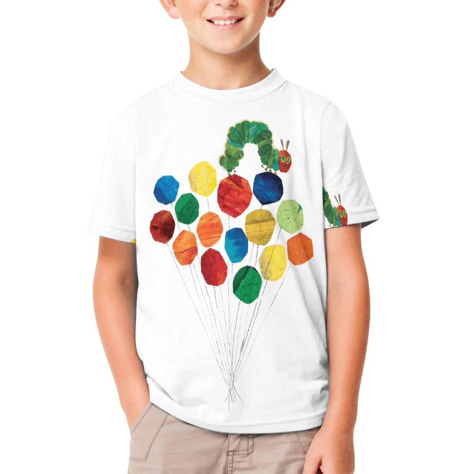 Amazon.co.jp: 子供 Tシャツ はらぺこあおむし 絵本 半袖 キッズ服  