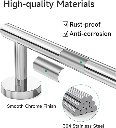 Miniatura 3 de USHOWER Toallero de baño individual