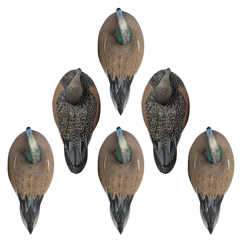 Hardcore Waterfowl Rugged Series Wigeon Decoys - 6 Pack