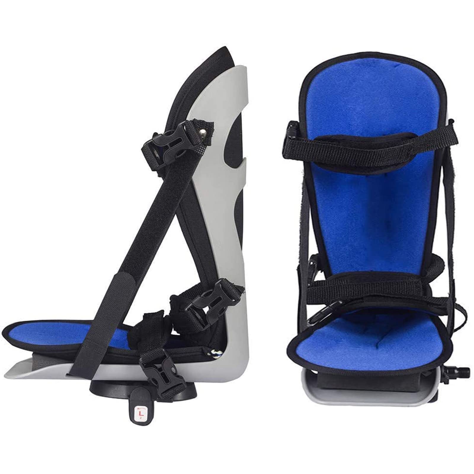 Uziah Foot Splints For Motorized Exercise Cycles/For The Handicap & Disabled, Leg Support For Electronic Physical Therapy And Rehab Bike Pedal Motorized Trainer