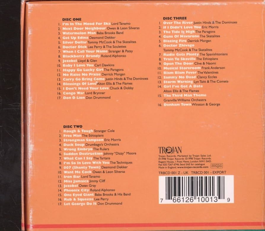Trojan Ska Box Set: Amazon.pl: Płyty CD i winylowe