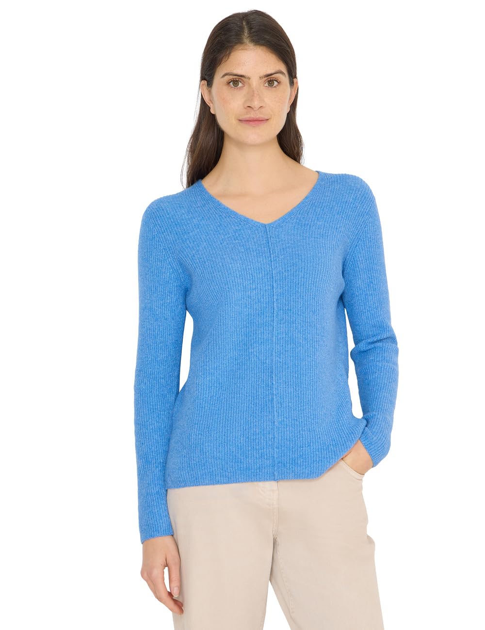 Cecil Damen 3017380 V-Neck Pullover (1er Pack)