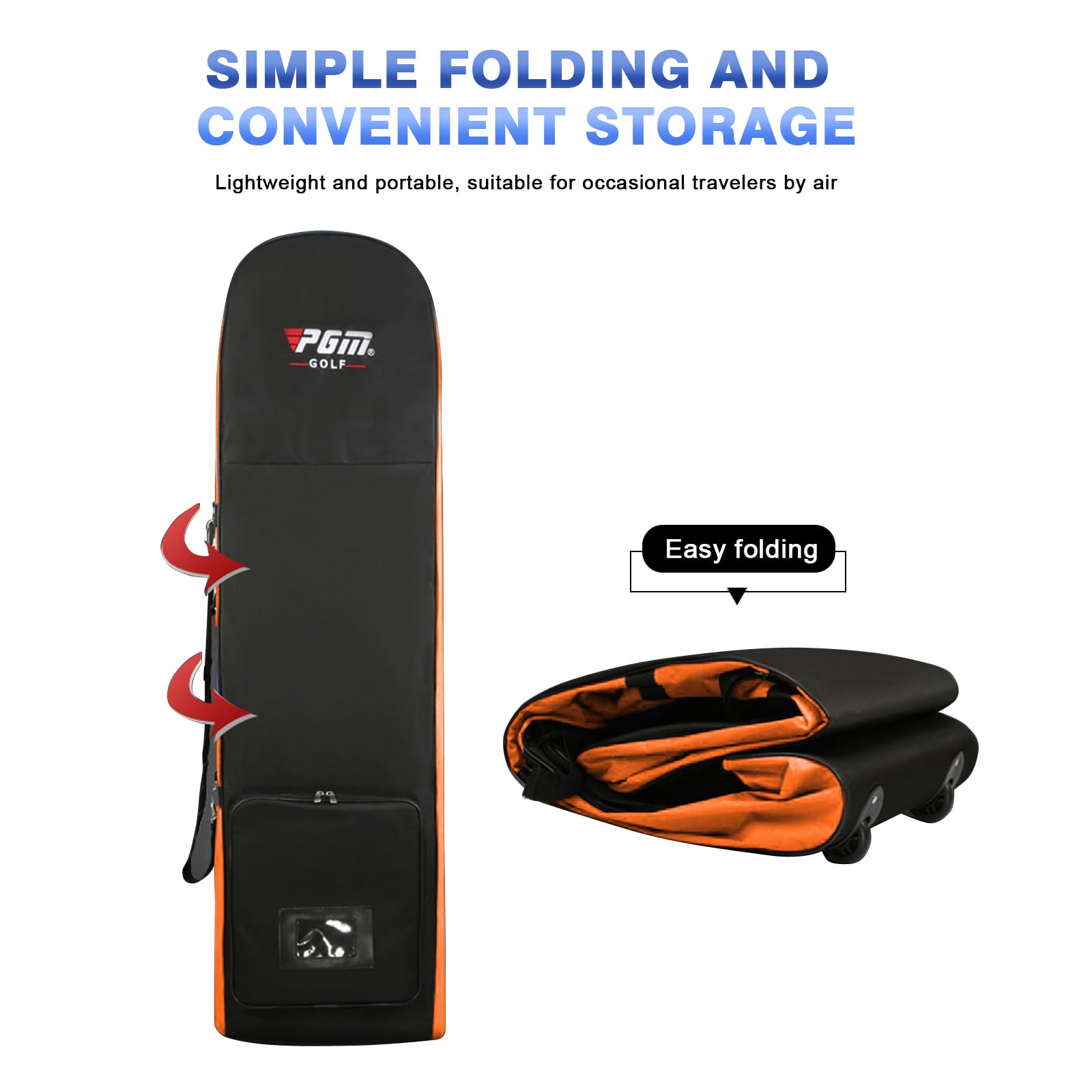 PGM ゴルフトラベルカバー キャディバッグ用 HKB002 2個セット PGM