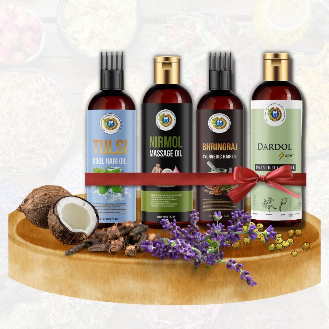 RS Shukla Bhringraj Ayurvedic Hair Oil, Tulsi Ayurvedic Cool Hair Oil, DARDOL SUPER PAIN RELIEF AYURVEDIC OIL, Nirmol Body Massage Oil Combo (100 ML) (B0B8W1DCRV) Amazon Price History, Amazon Price Tracker