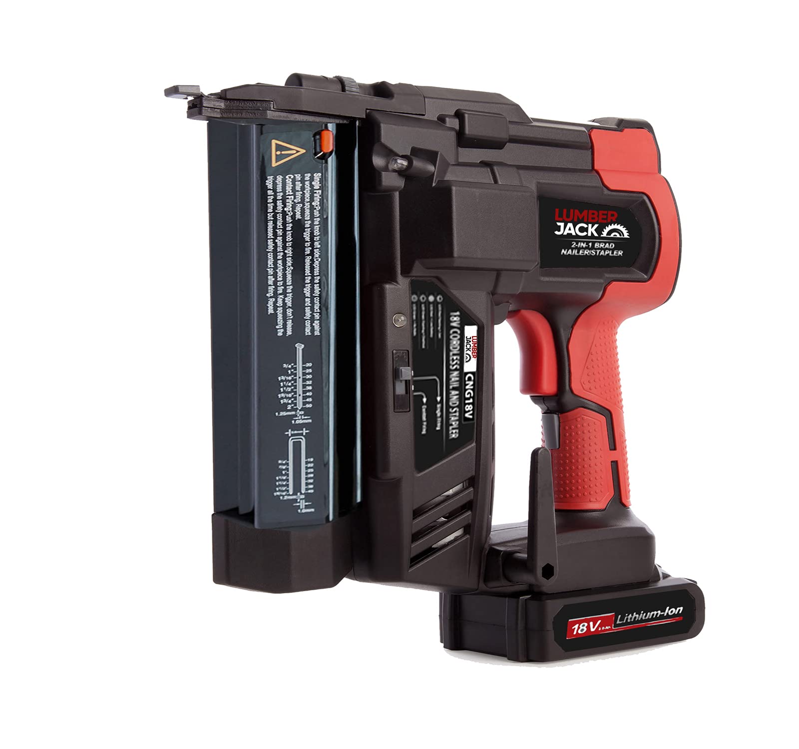 Lumberjack CNG18V Cordless Nail and Stapler Gun Buy Online in UAE at