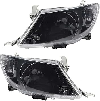 Headlight assembly For Toyota For Hilux 2008 2009 2010 2011 2012 Without Lamp 1 Pc Headlight Head Light(Only a right)