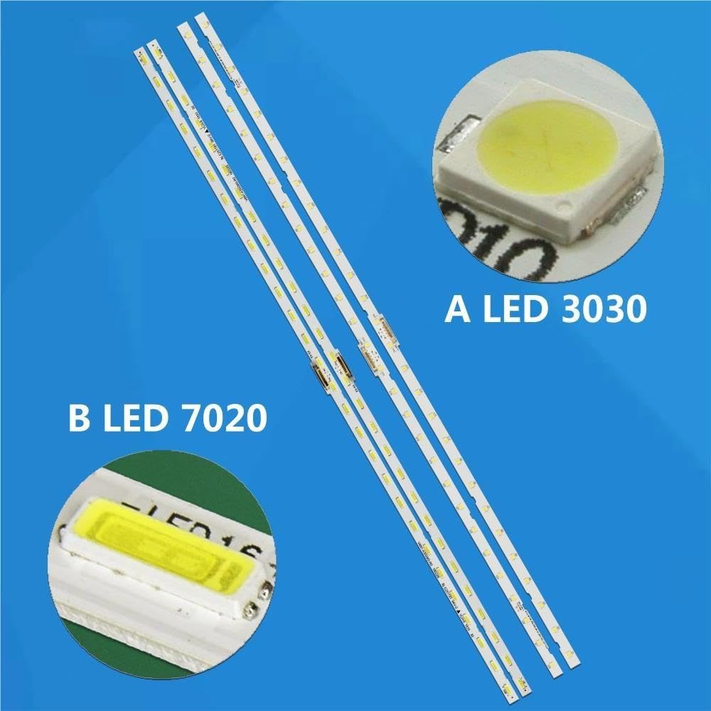Taśma LED pasuje do telewizora 43 "UE43RU7170U UE43RU7175U UE43RU7170S UE43NU7120W UE43RU7100K UE43NU7025U UE43NU7200U UE43NU7175U HG43NJ690UF(A LED 3030)