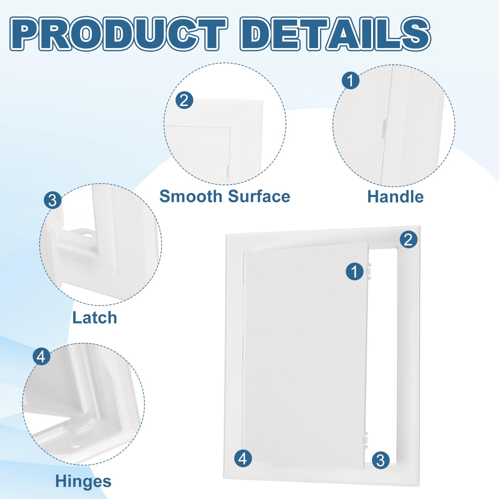 PATIKIL Access Panel for Drywall 245x295mm - Image 3