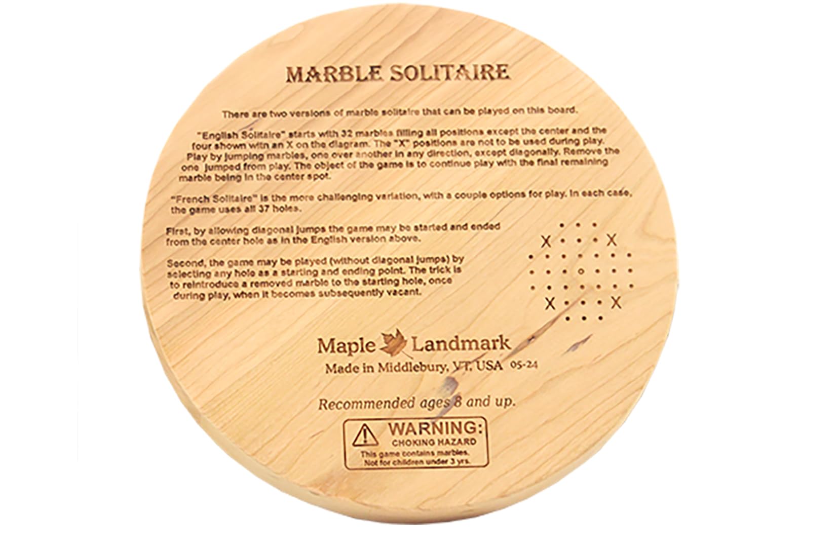 Maple Landmark 50230 SOLITAIRE SOLITAIRE-MARBRE
