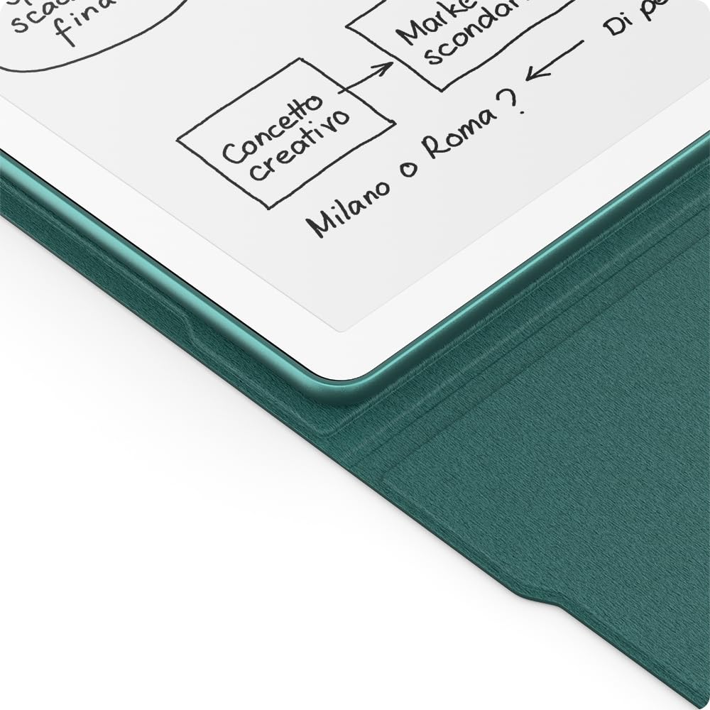 Nuova custodia per Amazon Kindle Scribe, con apertura a libro e aggancio magnetico, elegante custodia protettiva | In pelle di qualità premium