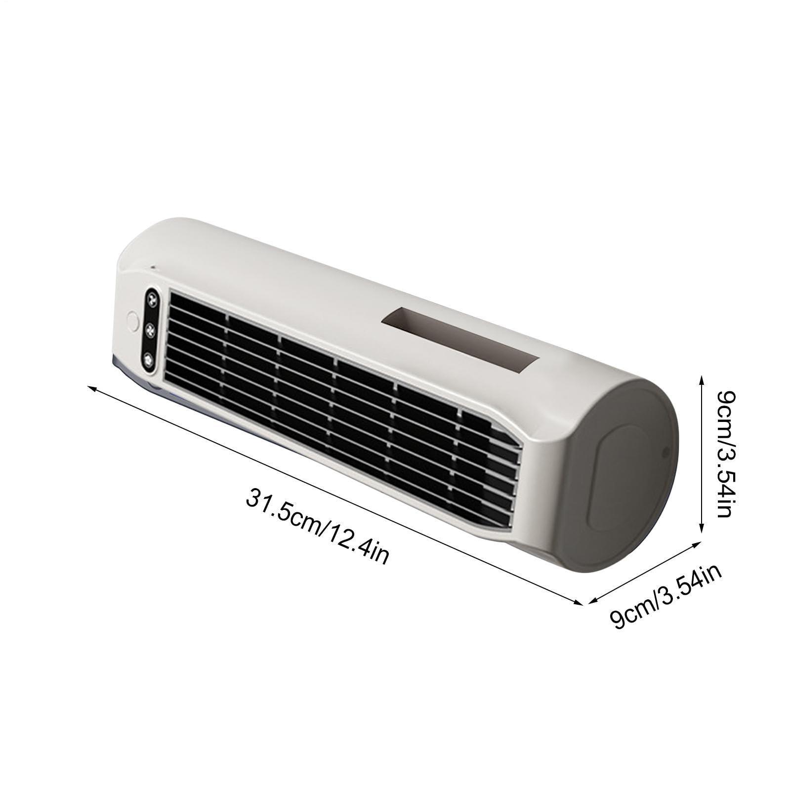 Ventilatore A Torre Da Tavolo Senza Fili, 3 Velocità | Ventilatore Personale Da Tavolo Per Donne Uomini Viaggiatori Casa Studio Camera Da Soggiorno Viaggio Campeggio Ufficio