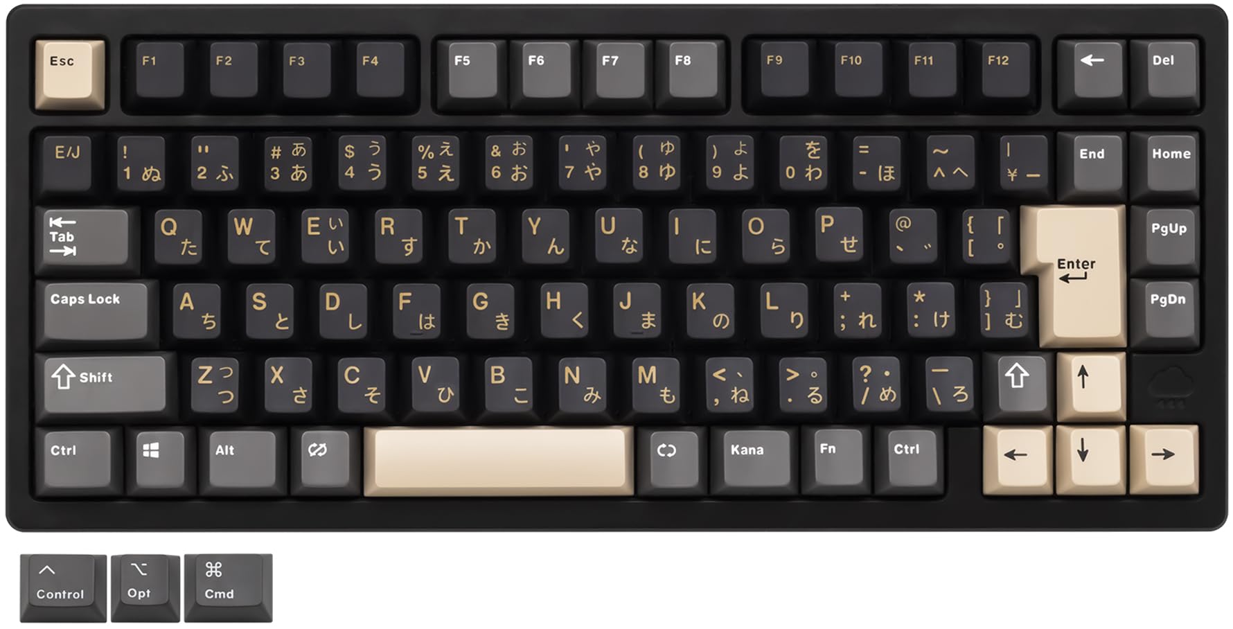 WOBKEY Rainy 75 メカニカルキーボード　ブラック Amazon | 【WOBKEY Rainy 75キーボード】雨音のような打鍵音