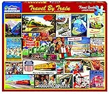 White Mountain Puzzles Travel by Train Jigsaw Puzzle (1000 Piece)