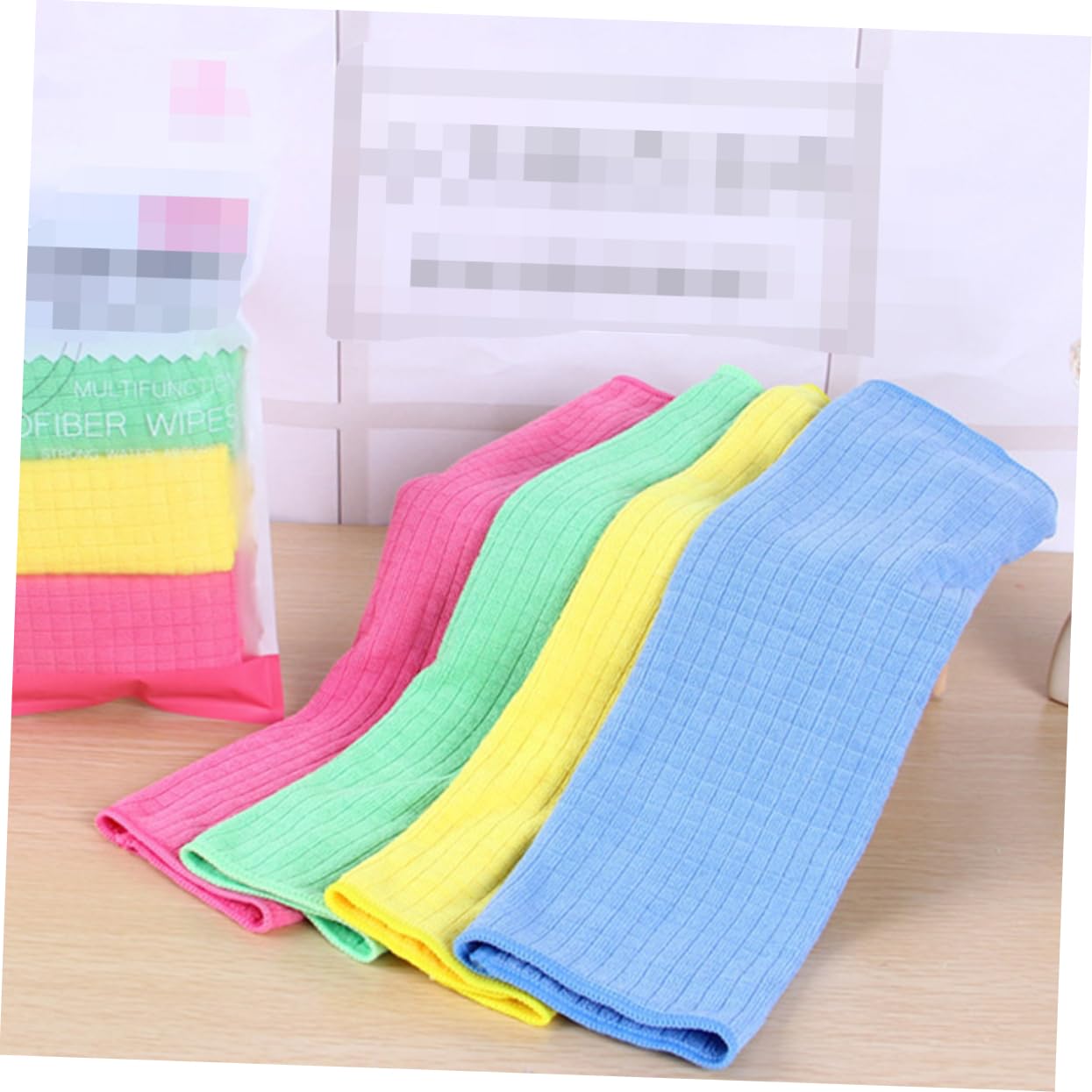 Gatuida 12piezas Paquete De Paños De Microfibra Diseño para Limpieza De Cocina Absorbente y Rápido Secado para Lavado De Utensilios y Frutas