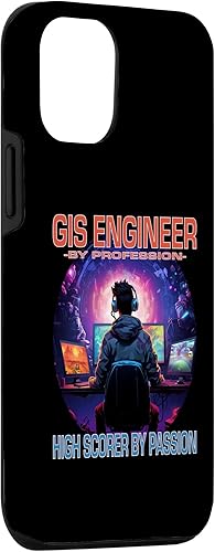 Miniatura 6 de iPhone XR GIS Engineer Funny Gamer - Fun Pun Gaming Case