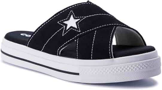 Amazon.com | Converse Women's One Star Suede Slip Sandal