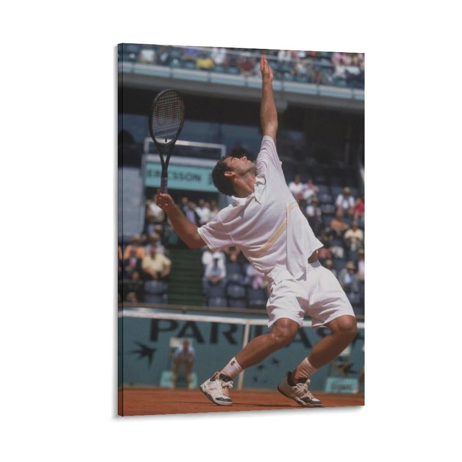 ASUIU Pete Sampras Canvas Poster Wall Art Picture Painting Poster Canvas Print Posters Artworks Room Decor 16x24inch(40x60cm)