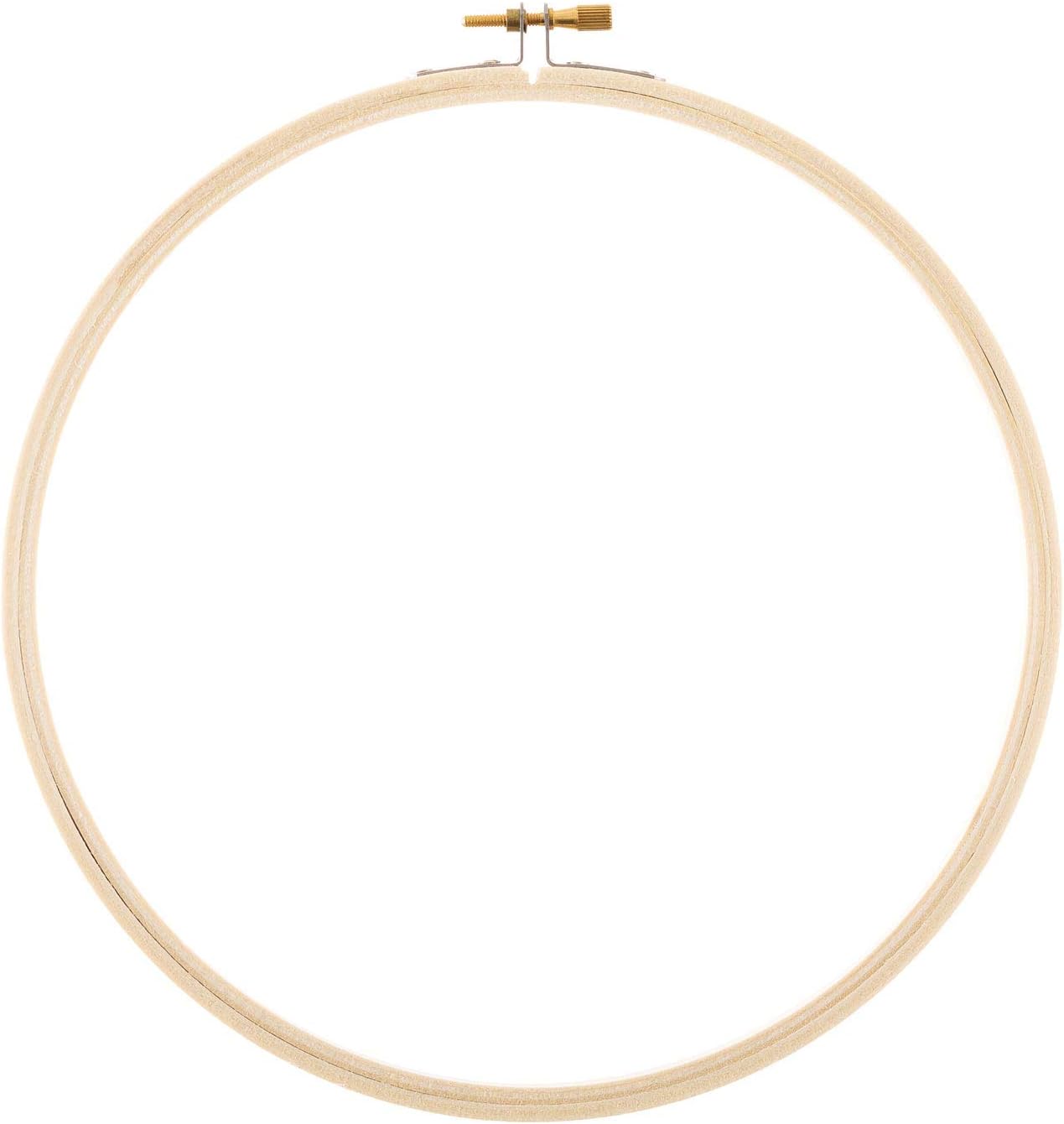 Darice Wooden Embroidery Hoops Round 8 inches (6-Pack) 39014