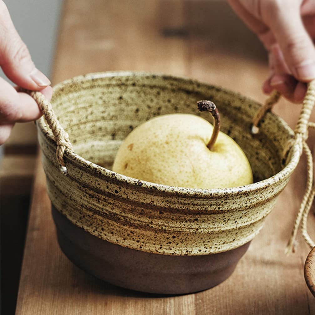 Zerodeko Bol Japonais Bol à Soupe Pratique Réutilisable pour Dîner Salades Facile à Nettoyer