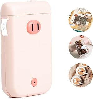 Máquina de etiquetar,D30S Label Maker hine Portable Wireless BT Thermal Label Printer Name Price Date Journal Study Sticker Tag Printer Compatível com iOS Android for Retail Store Home Office School Organization