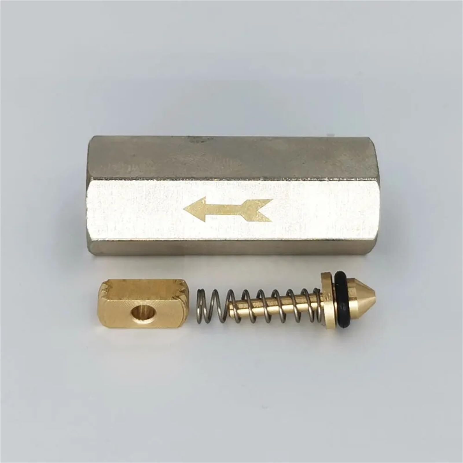 1/8 "1/4" 3/8 "1/2" 3/4 "1" Femmina Maschio Ottone Valvola di ritegno unidirezionale Non Ritorno Acqua Gas Olio combustibile Giardino Domestico(Male To Female,0.5 inch)