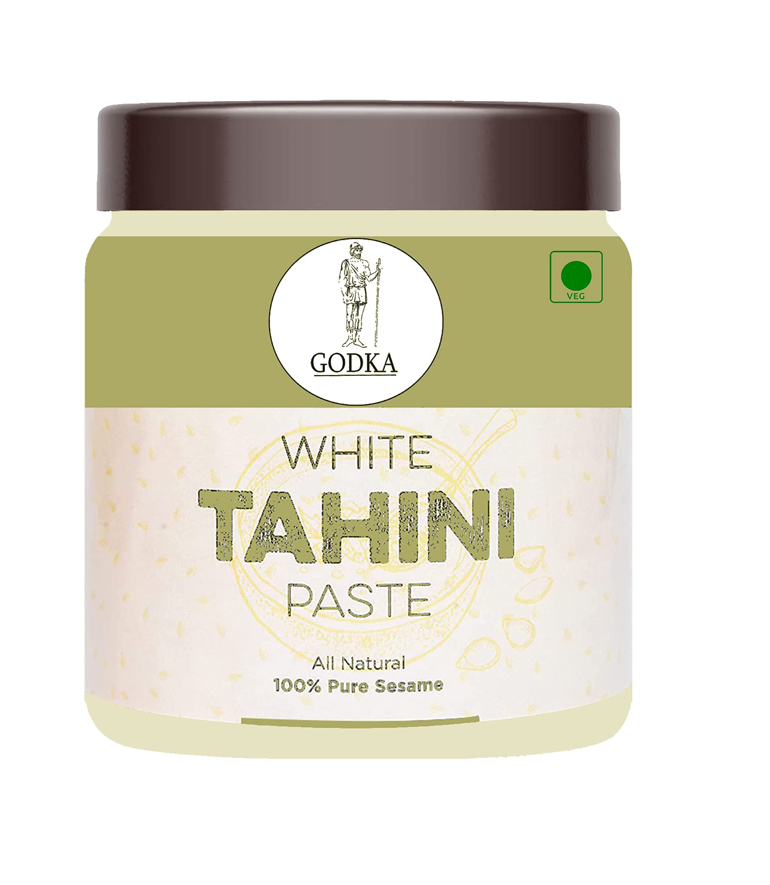 Godka White Tahini Paste, 400g [100% Pure White Sesame Seed] (B09GXJT5QZ) Amazon Price History, Amazon Price Tracker