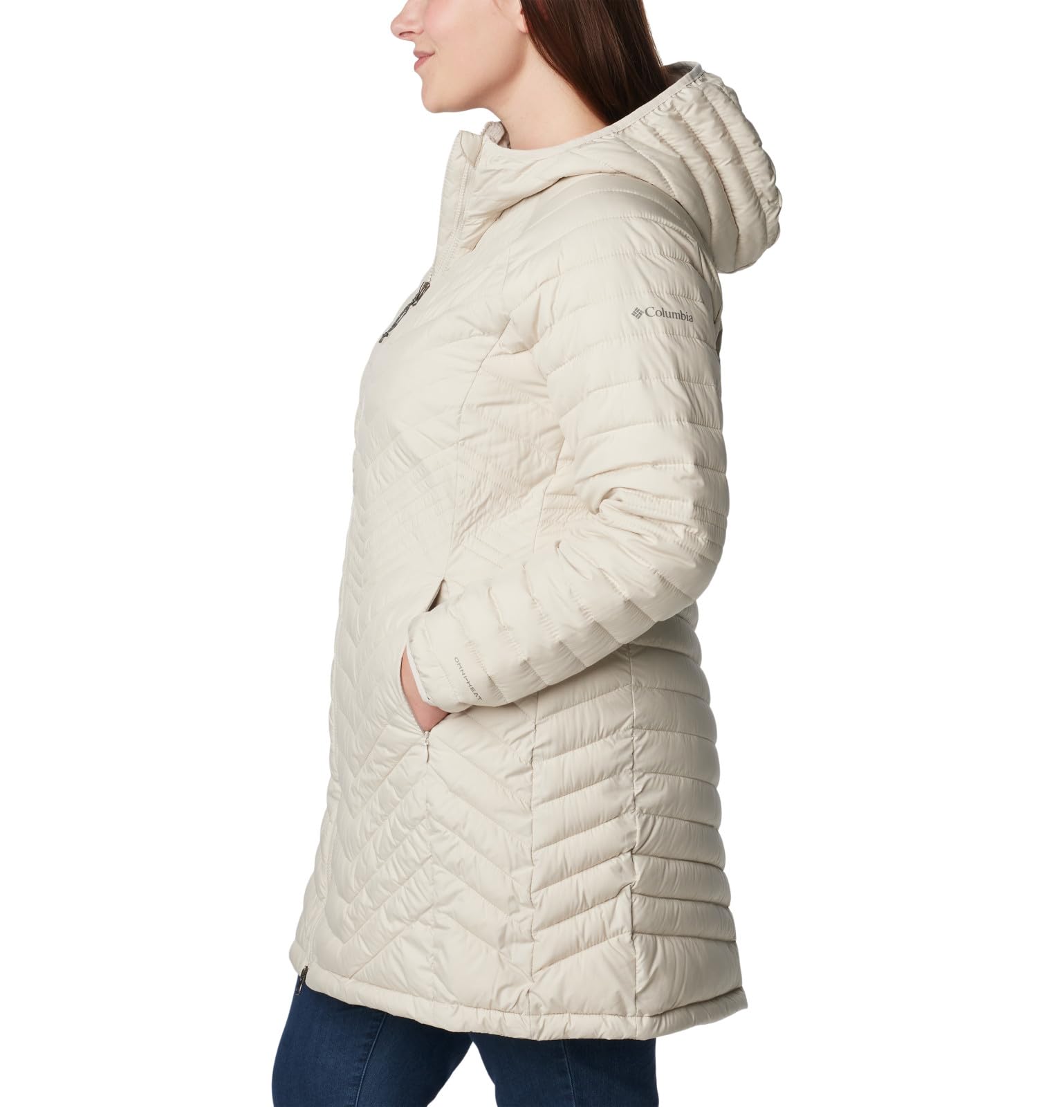 Columbia Powder Lite Mid, Giacca lunga, Donna