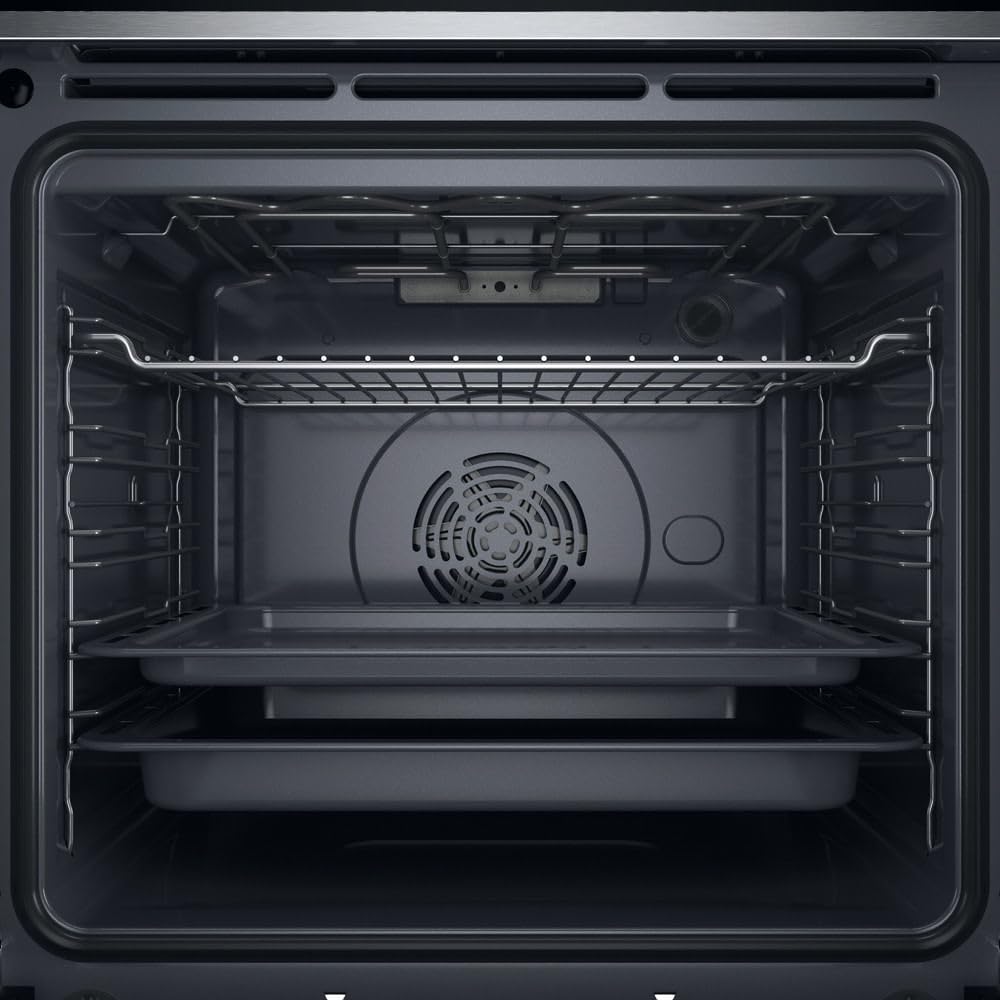 Whirlpool WOI4IS8HM0XA Forno a incasso multifunzione Inox 17 funzioni Pizza310? Cook4 Steam+ classe A+ 73Lt, Idrolisi