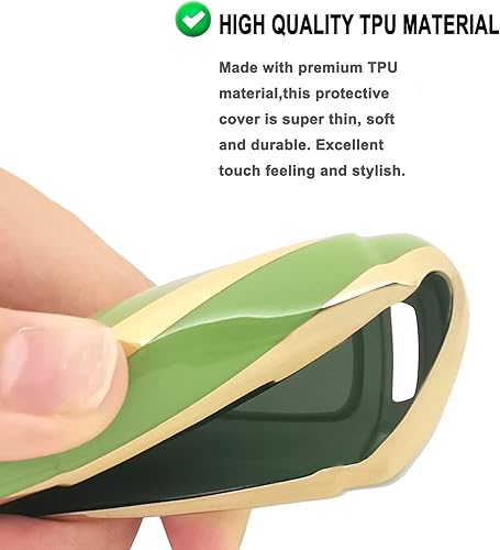 Miniatura 5 de Funda de cubierta para llavero compatible con Hyundai Kona Santa Fe Elantra GT Veloster Accent Venue 2019 2020 2021, soporte para control remoto