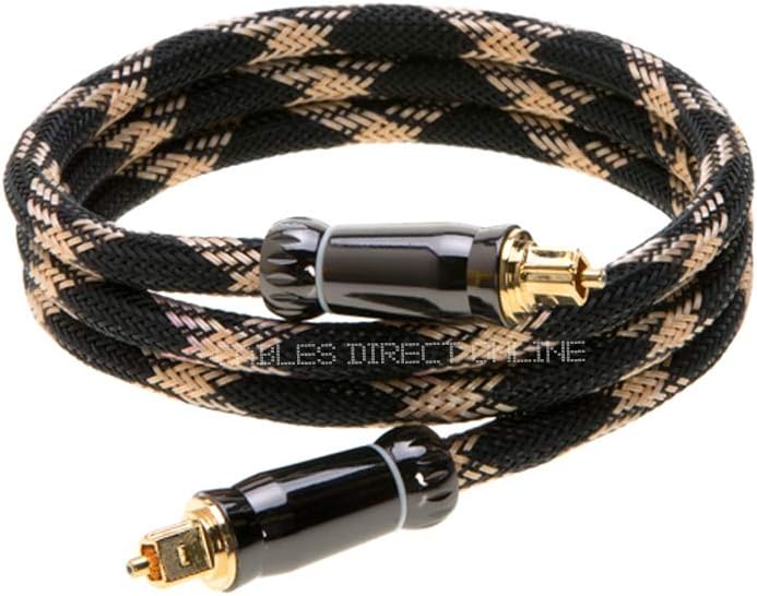 6ft Premium Toslink Digital Optical Audio Cable (S/PDIF)