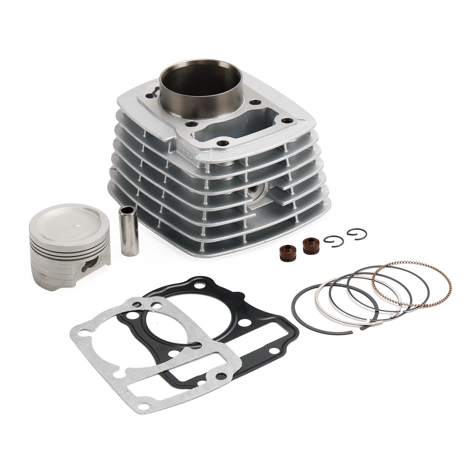 Amazon | Frezon 125cc 52.4mm ピストン シリンダー SET キット 