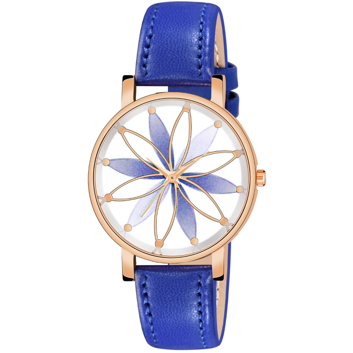 ON TIME OCTUS Analog Girls and Womens Watch OP 116 (White Dial Blue Colored Strap) (B0C9Y1R72N) Amazon Price History, Amazon Price Tracker