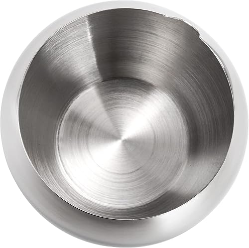 Miniatura 5 de Hedume Juego de 3 contenedores de condimentos de acero inoxidable 304 con 3 rejillas, tapa, cuchara y bandeja, tarros de especias para condimentos,