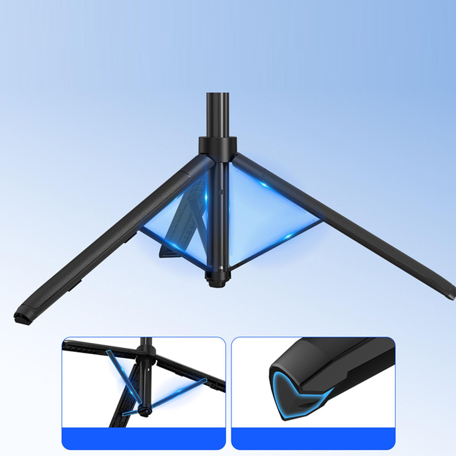 KIMISS Treppiede Magnetico per Selfie Stick con Telecomando