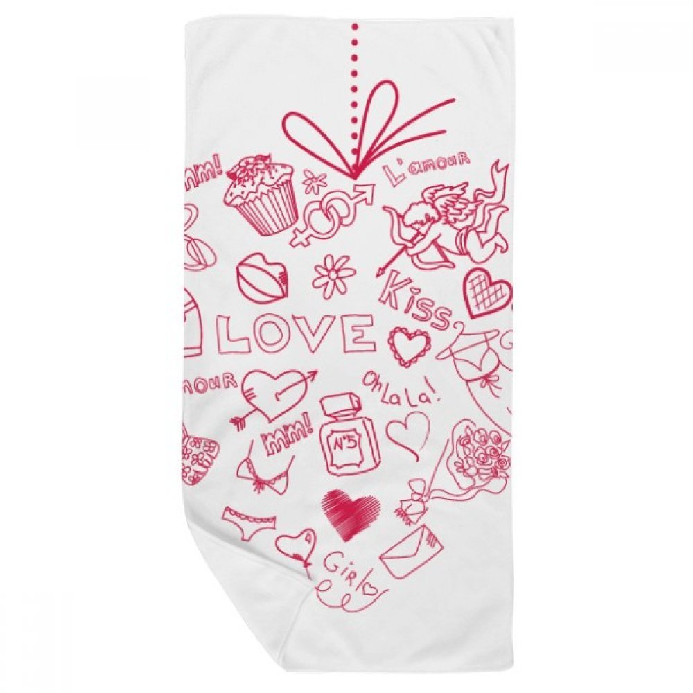 Serviette de bain peau sensible fini les irritations avec ce tissu ange doux 35x70