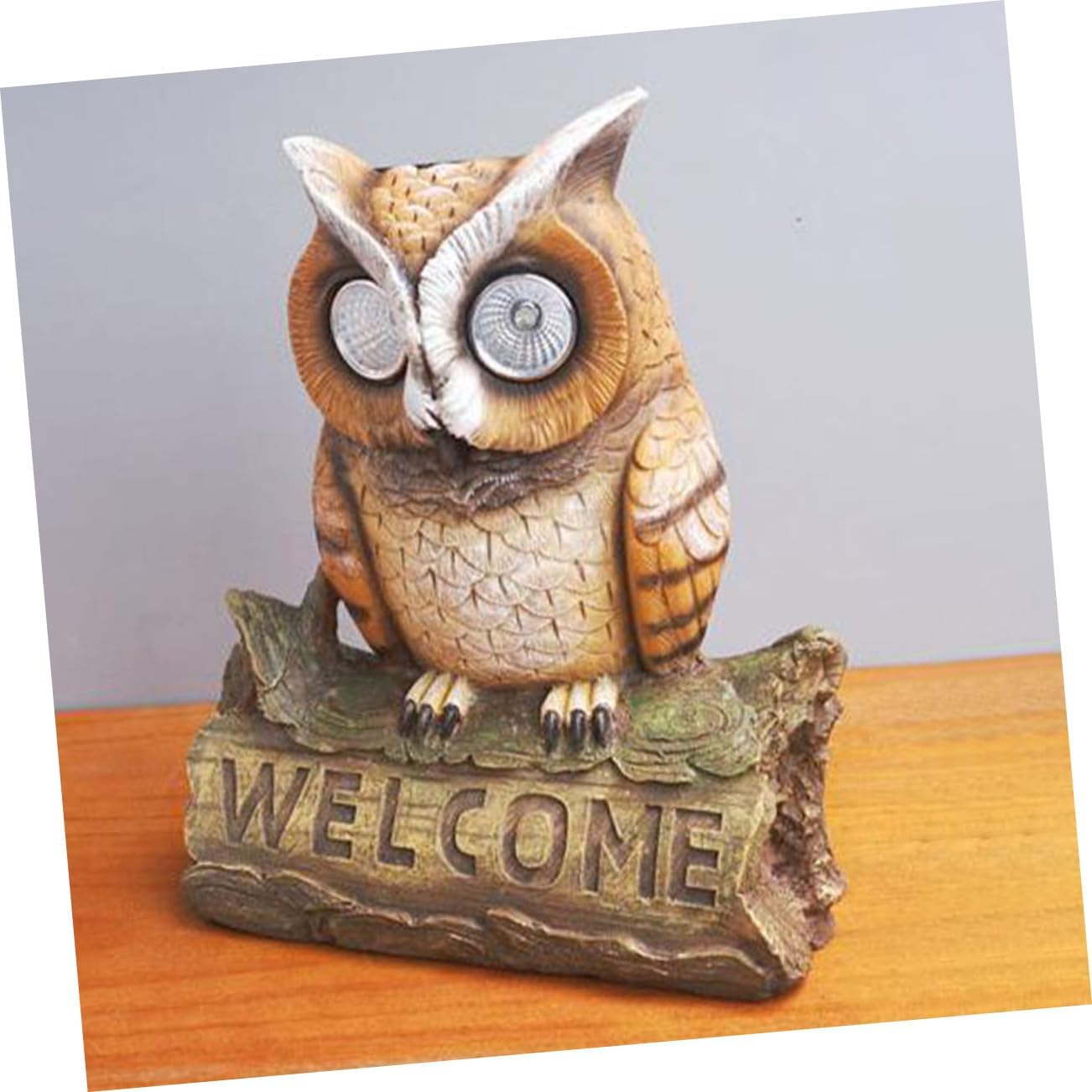 VICASKY 1pc Solar Ornament Outdoor Decorative Landscape Light for Garden and Patio Solar Powered Material Creative Wall Decor